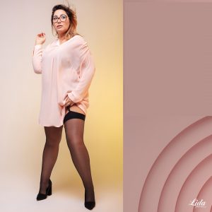 SizePlus Jarretelkousen - 20 Den