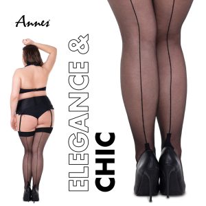 Jarretelkousen XENA PlusSize NERO 5