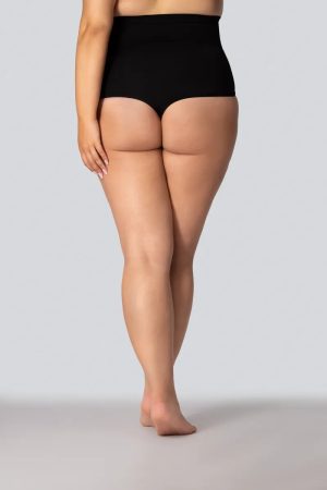 QUEEN SIZE STRING SMOOTHWEAR MET HOGE TAILLE zwart