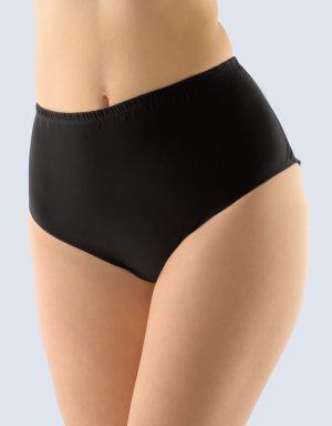 zwarte Basic katoenen damesslip