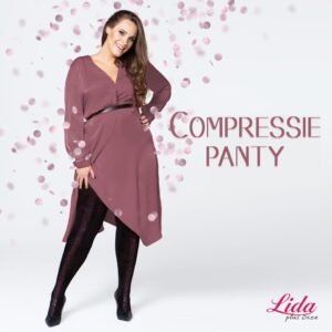 Compressiepanty Kaotik Rood 50 Den
