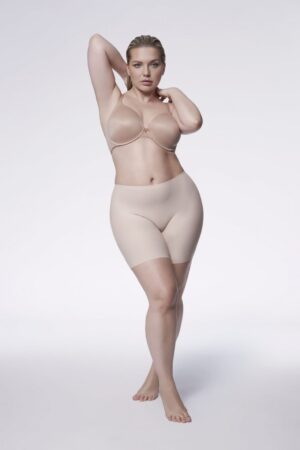comfort bermuda - nude-front